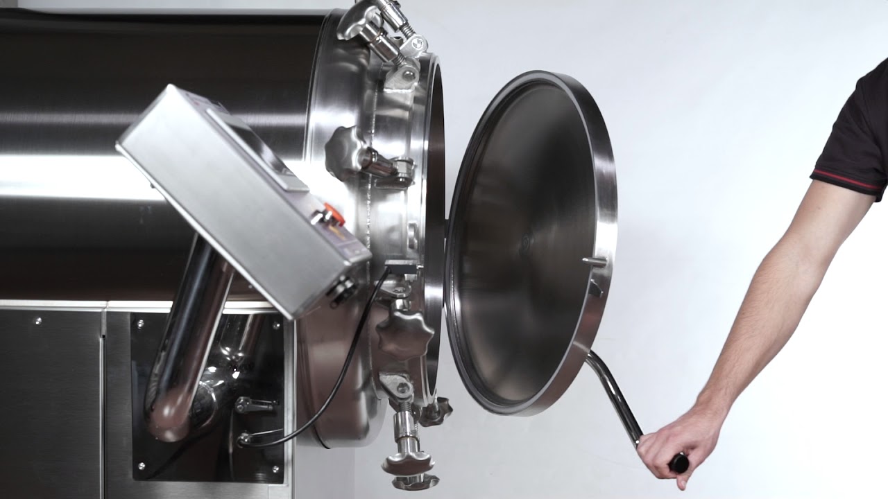 Autoclave sterilizer STERY2000 for sterilization of packaged food products