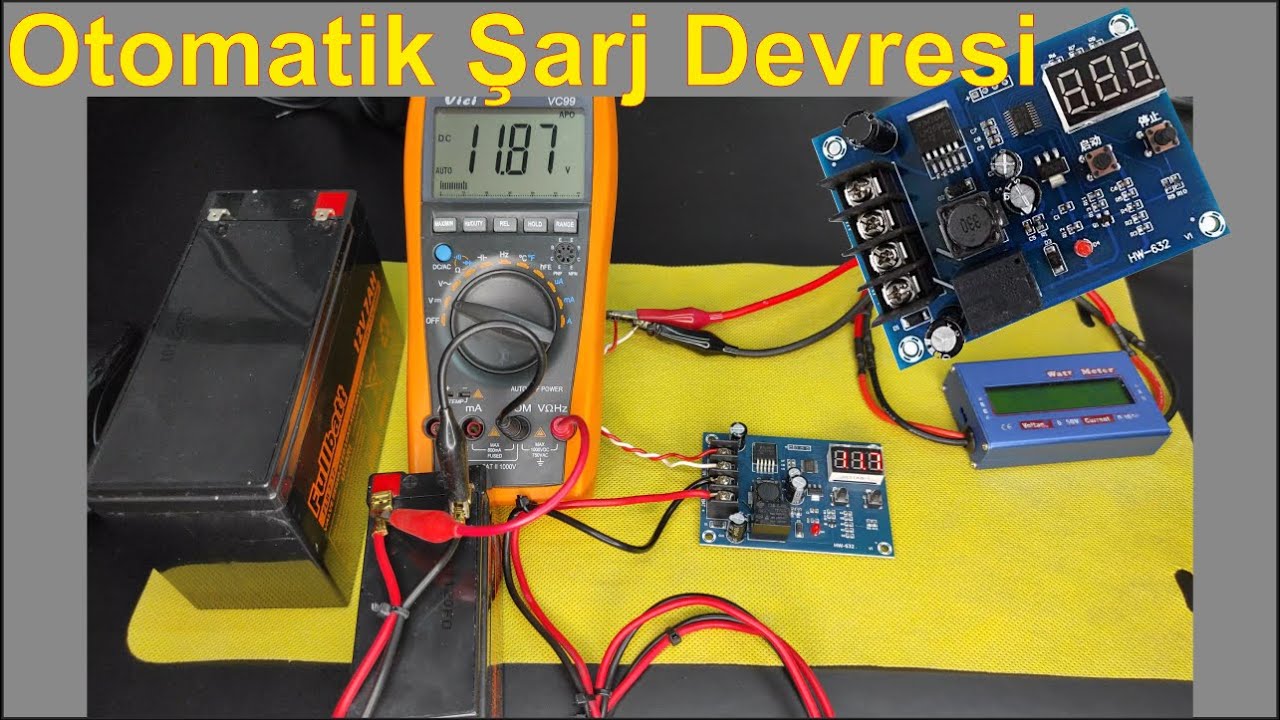 HW-632 / XH-M603 Ak&uuml; Şarj Kontrol Devresi | 12V-24V | 12V-24V Şarj Kesici