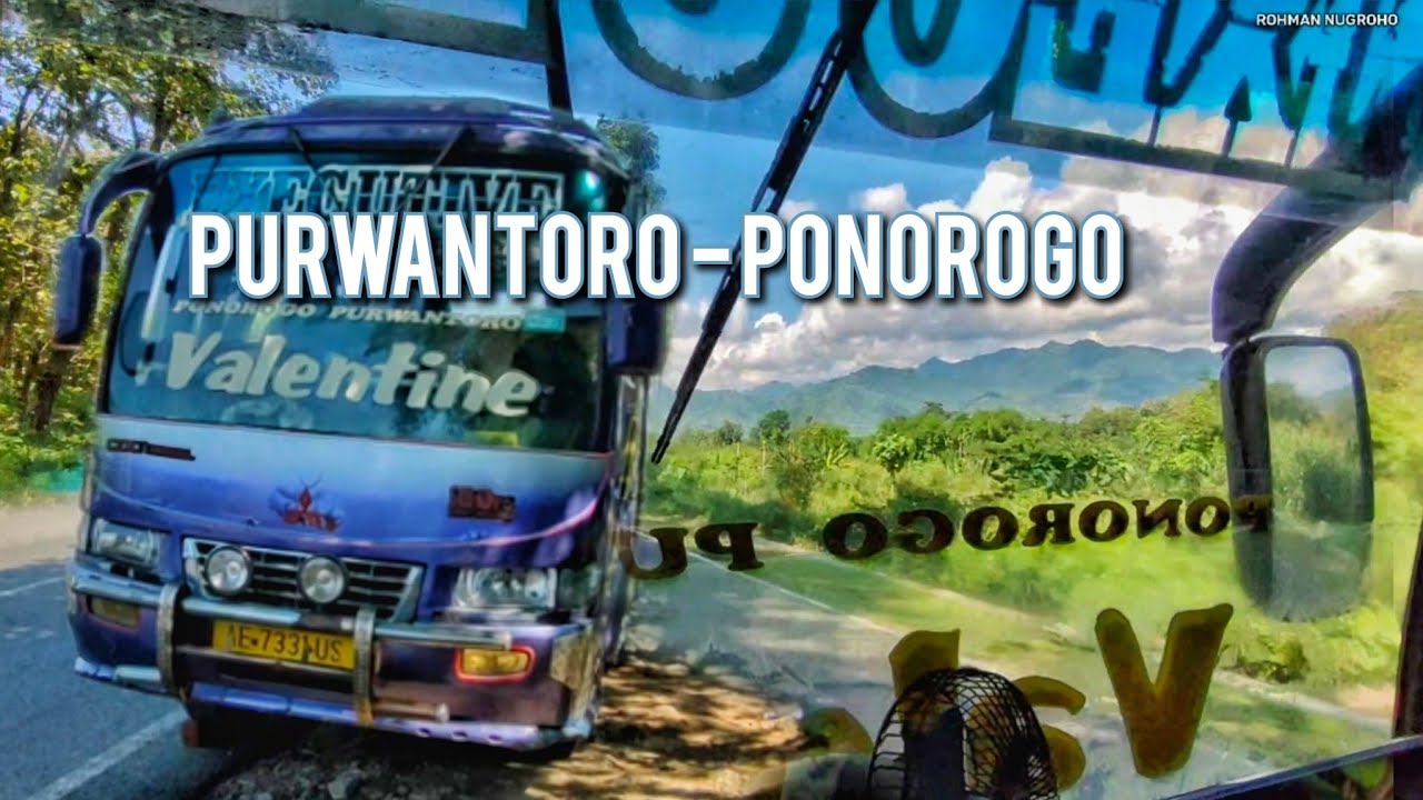 ANGKUTAN ANTAR PROVINSI ‼️ NAIK BUS PURWANTORO KE PONOROGO