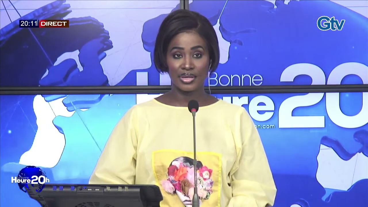 GTV - L'Edition Nuit de 20H vous est présentée par Ndeye Fatou DIOP