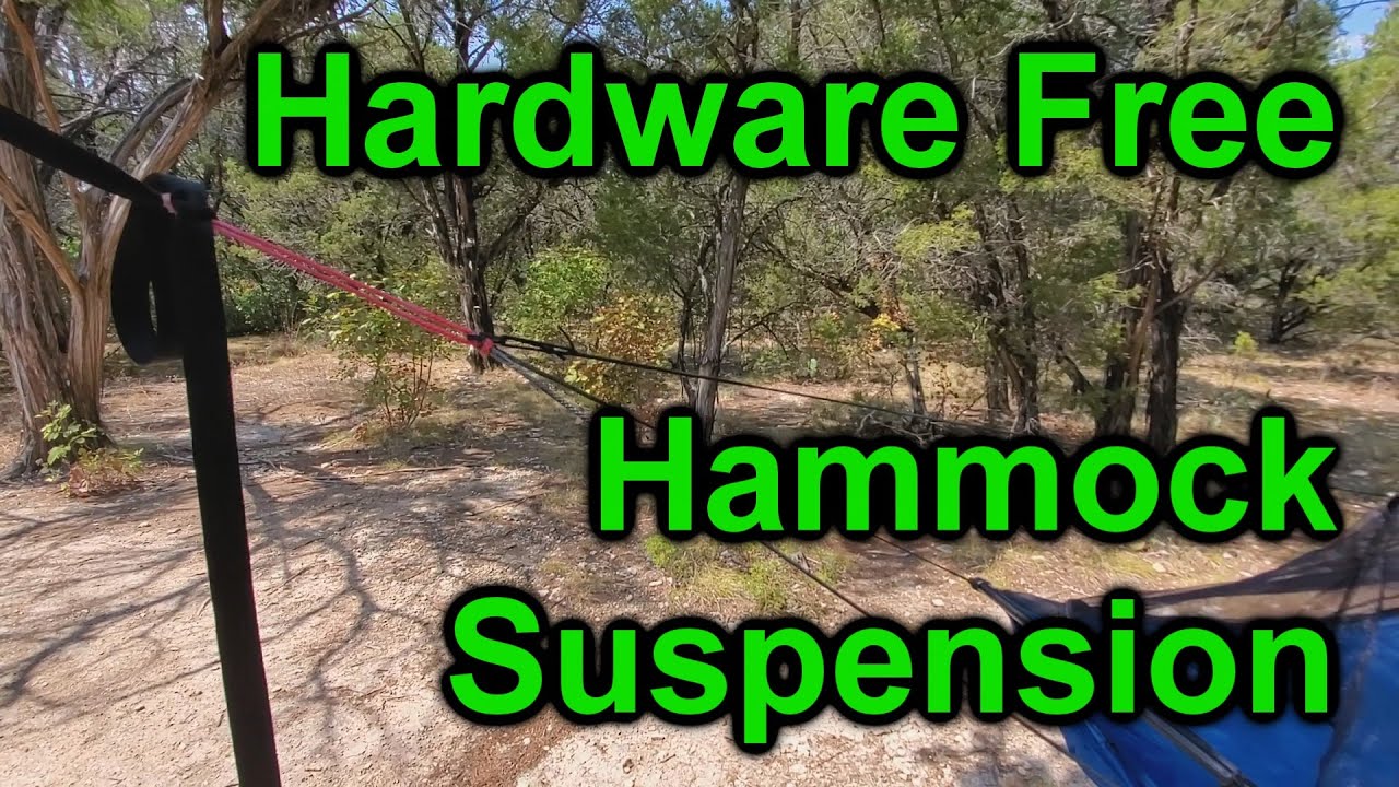 Tying the Becket Hitch - Lightweight No Hardware Hammock Suspension