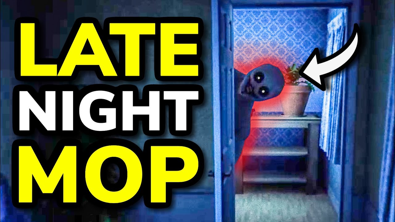 Would You Be Able To Clean this Haunted House?! | Late Night Mop
