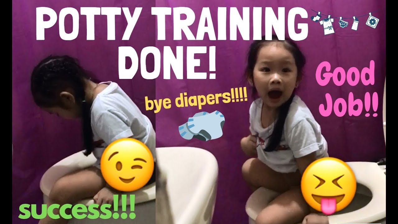 Potty Training Done! It was a success!