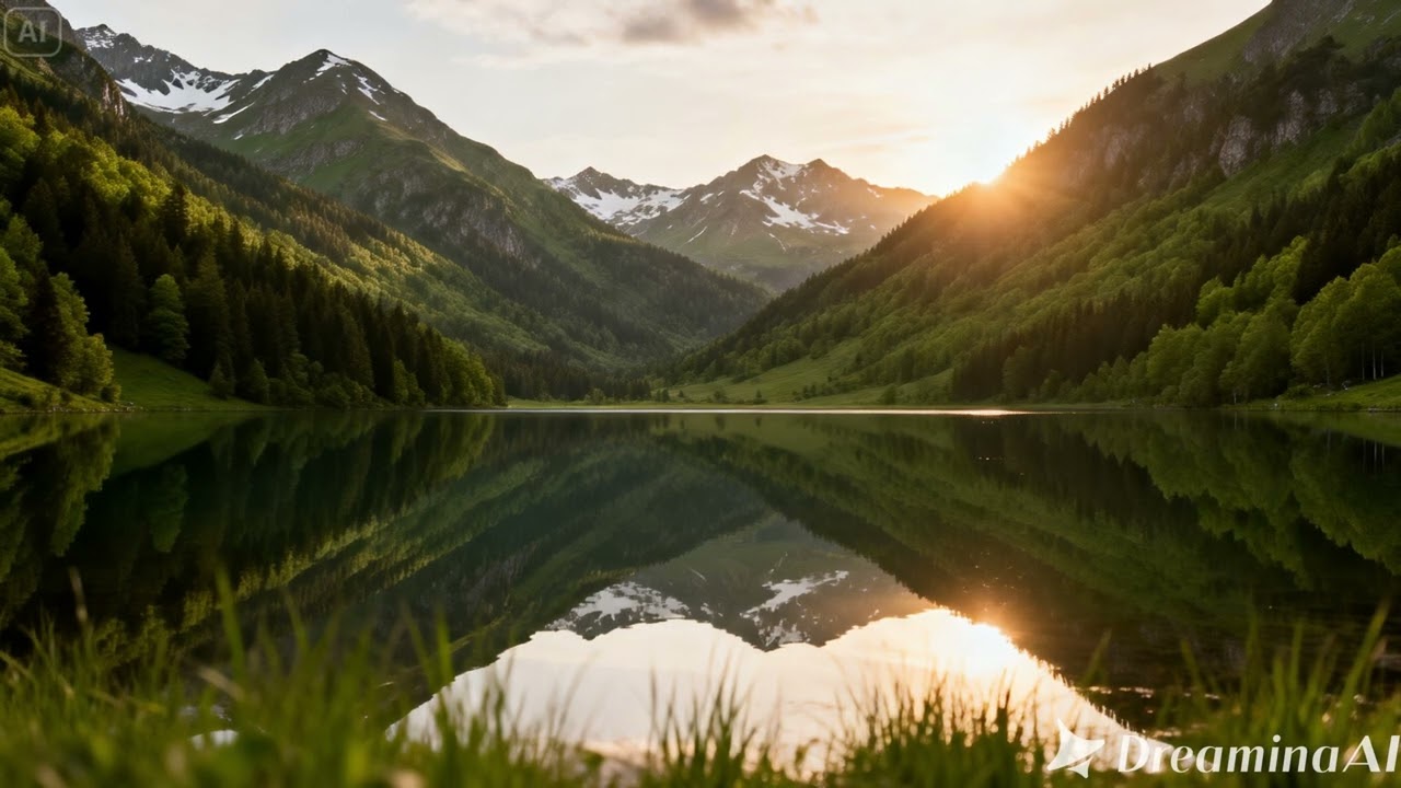 4K Mountain Sunset Screensaver | Ultra HD Relaxing Nature | 3+ Hours