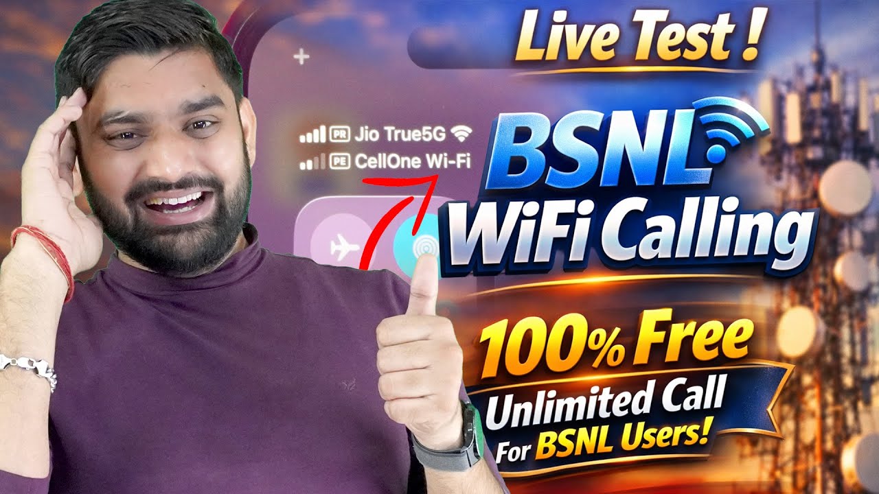 BSNL WiFi Calling Live | VoWiFi Over Broadband | iPhone & Android Settings