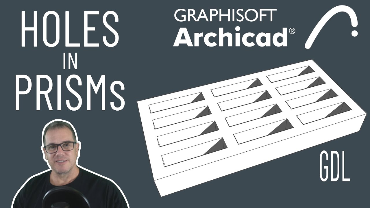 018 ARCHICAD GDL Отверстия в призмах