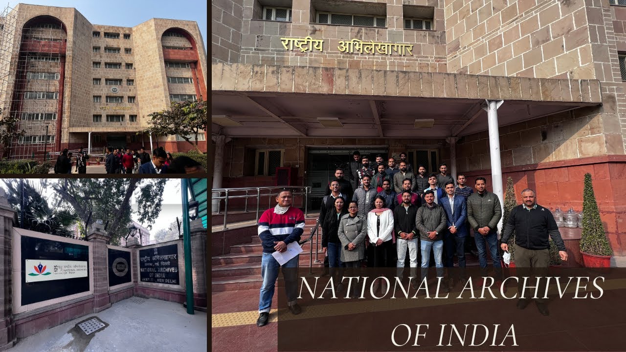 A Trip to the National Archives of India | The Bose INA Files | CSS Level B Training | ISTM