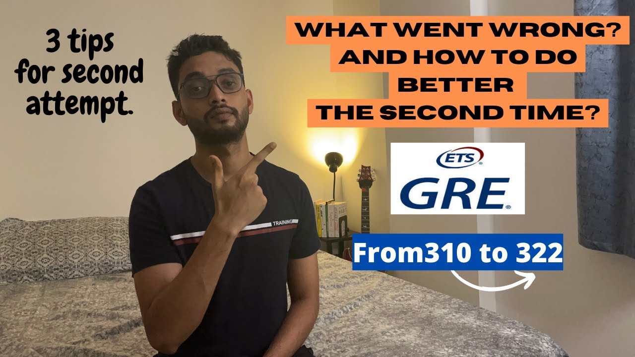 GRE Second Attempt Success (2022)| 320+ | How did I increase my GRE score? | 161 V | 161 Q | 4.0 AWA