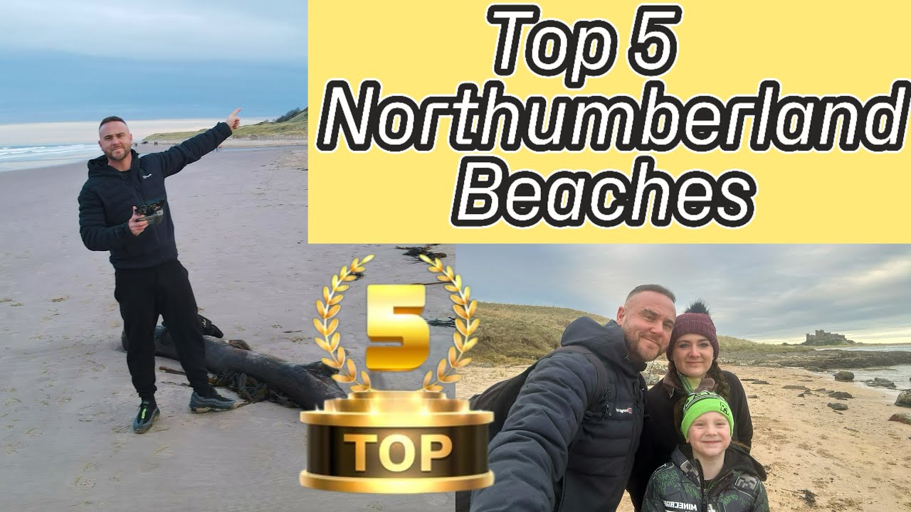 The Top 5 Northumberland Beaches #Drone #beaches   #northumberland #family