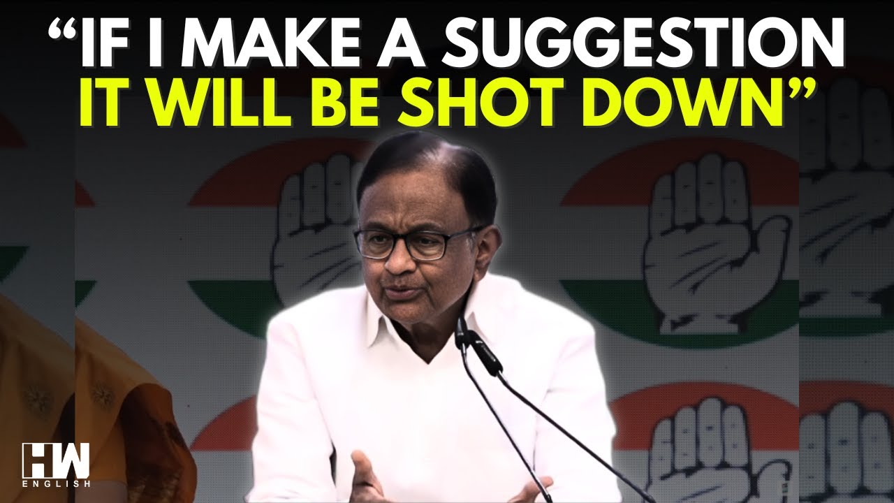 'The Best Suggestion Is Not To Make It':Chidambaram When Asked About Suggestions For India's Economy