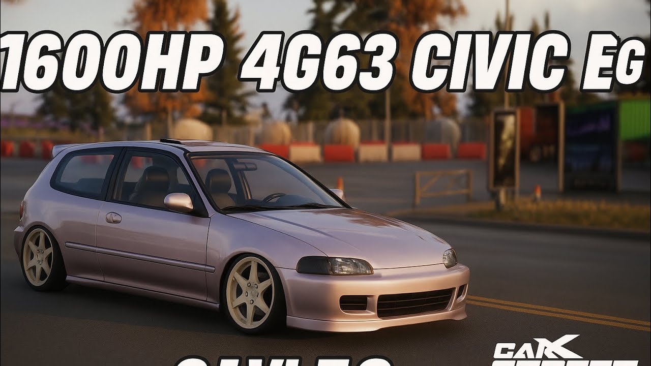 1600HP 4G63 CIVIC EG | Customer Builds | CarX Street PC XBOX PS5 #carxstreet #carxstreetpc 