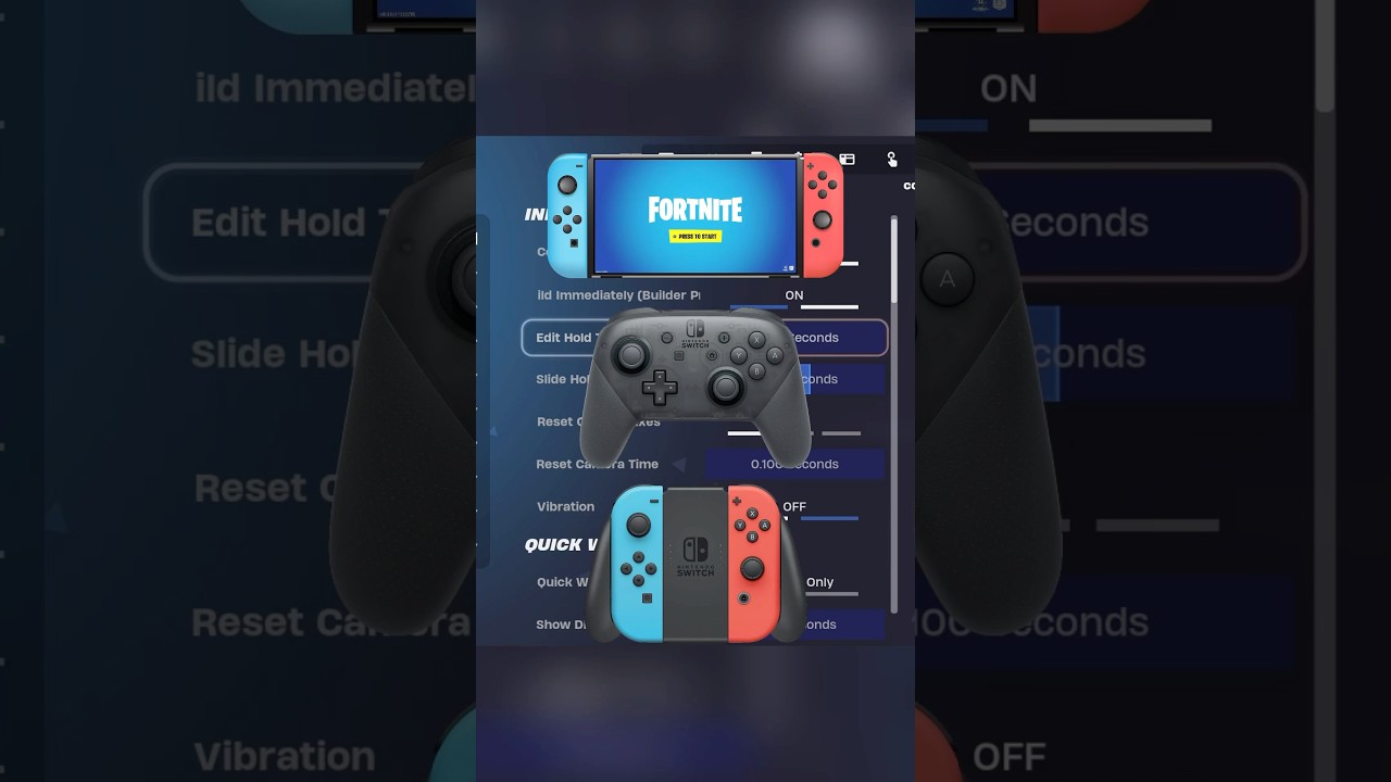New BEST Chapter 6 Nintendo Switch Settings for Aim/Piece Control!