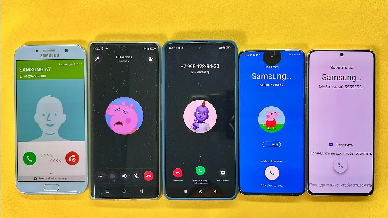 WhatsApp Call & Telegram Call & Fake Incoming Call Samsung A7, BlackView, Xiaomi, Samsung S10, S20