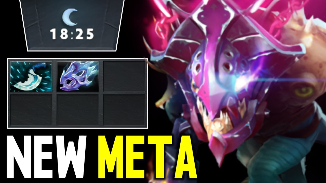 NEW META BUILD..!! 18 Min Dagger 1st Item + Moon Shard Slark Max Agility | Dota 2