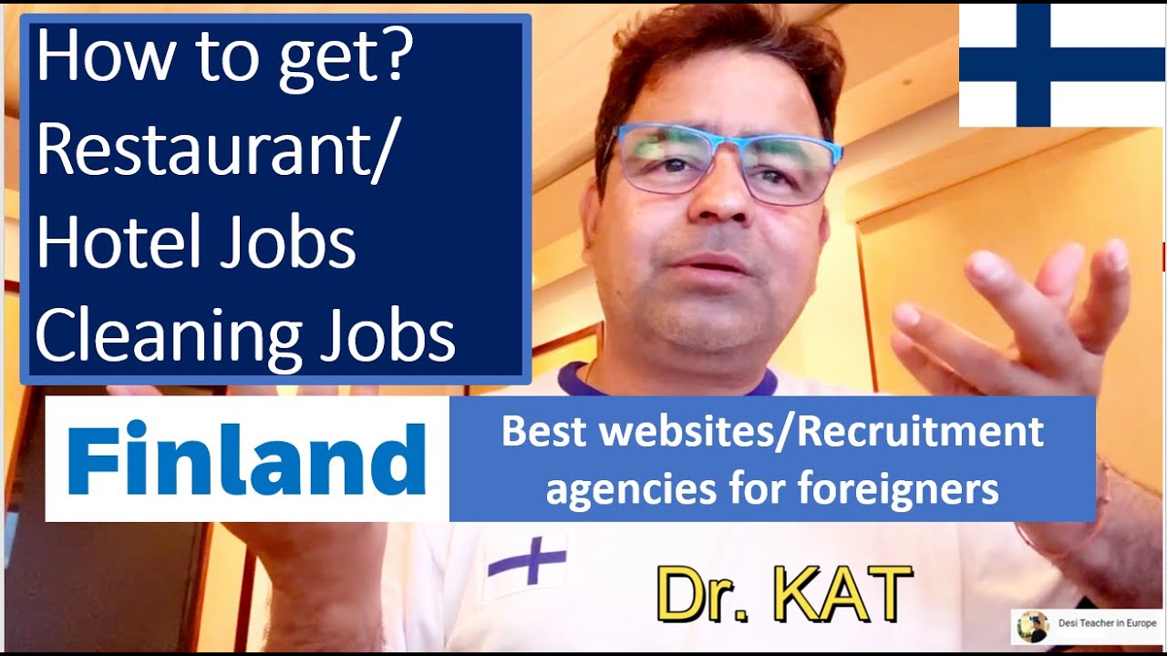 How to get Restaurant and hotel jobs in Finland? || Cleaning jobs in Finland || hMove to Finland