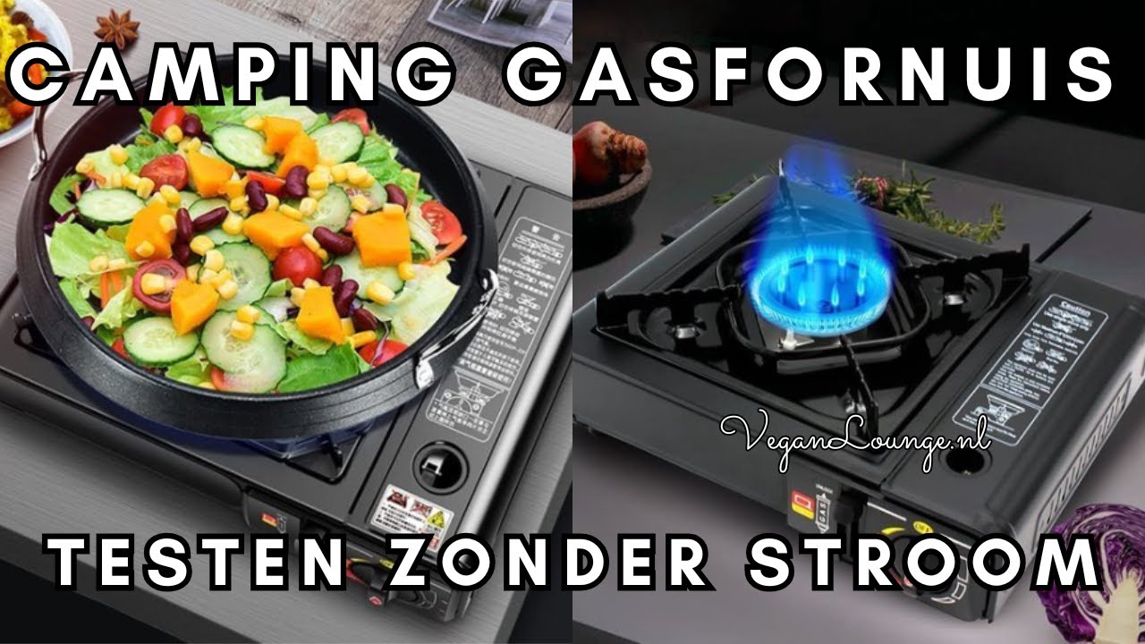 Maak Deze Draagbare Camping Gasfornuis Deel van Jouw Noodpakket! Blijf Bakken & Koken Zonder stroom🔌