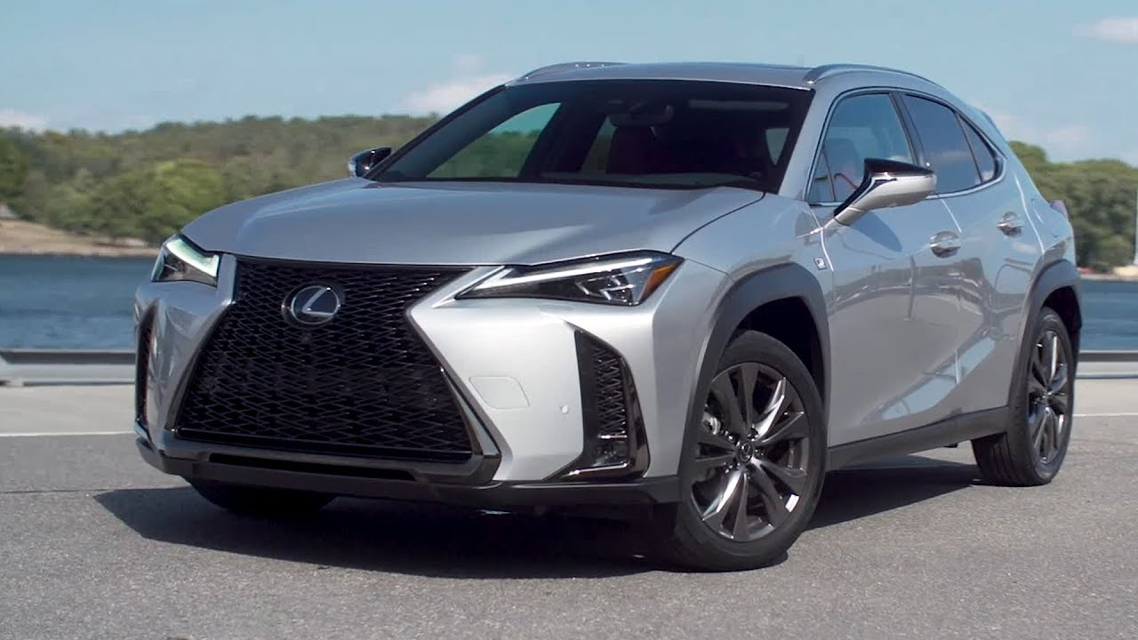 2019 Lexus UX 200 F Sport | Platinum Silver Exterior, Red Interior (US Spec)