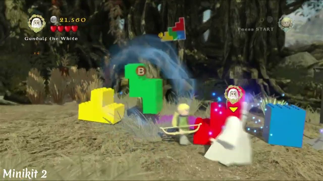 LEGO The Lord of the Rings - Level 9// Track Hobbits FREE PLAY (All Collectables)