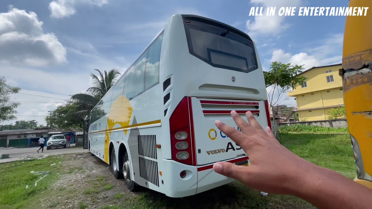 Chartered Volvo 9400 8 wheeler luxury bus| Northeast India