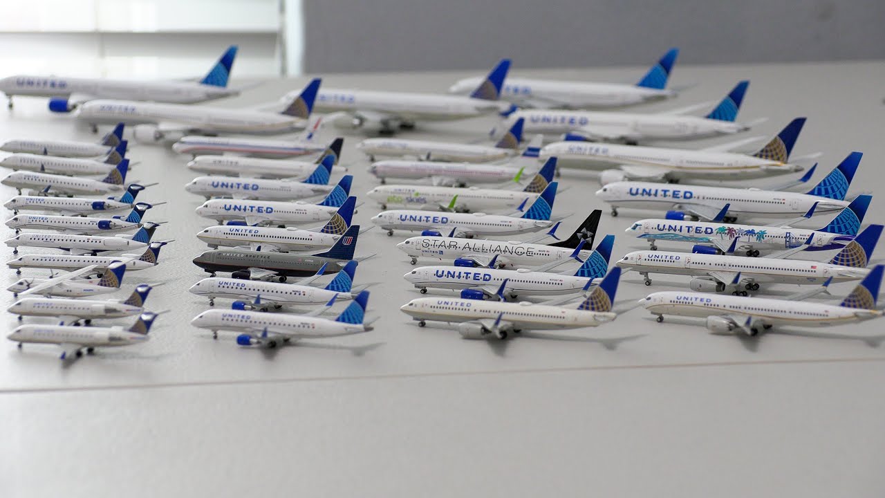 MASSIVE Gemini Jets/ Ng Models United Airlines Collection!