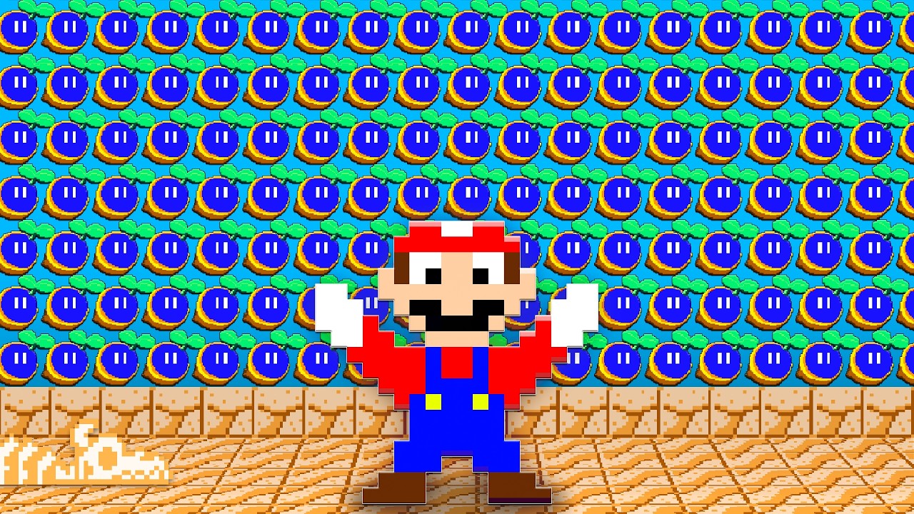 Can Mario Try to Collect 999 Wonder Seeds in Super Mario Bros.?