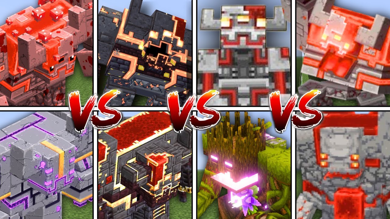 WHICH MONSTROSITY IS THE STRONGEST in MINECRAFT
