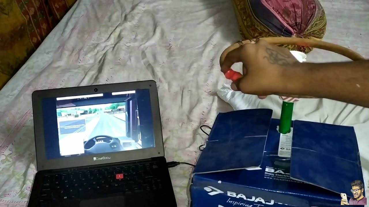 How to Make DIY Gaming Stearing wheel for PC
