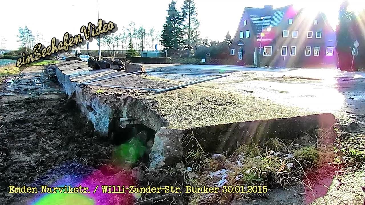 Emder Hafen Bunker Narvikstrasse Weltkriegsbunker Bunker Emden WW2nd air raid shelter