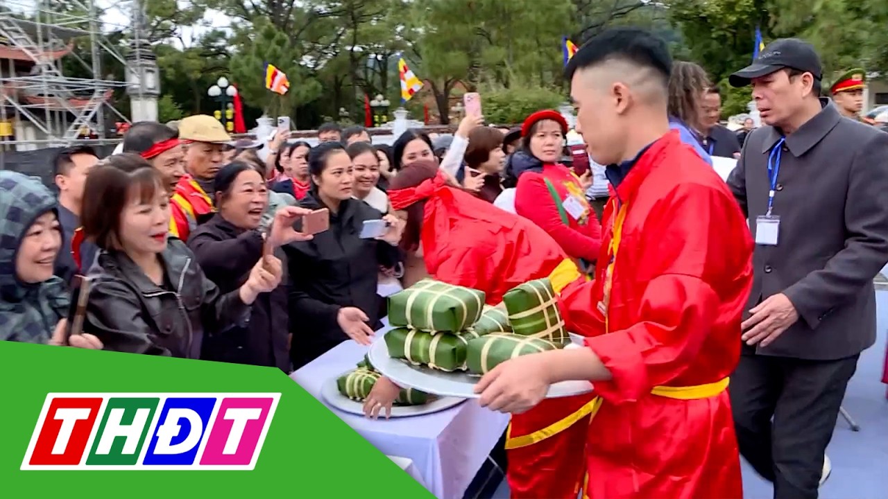 Đặc sắc Hội thi bánh chưng, bánh giầy | THDT