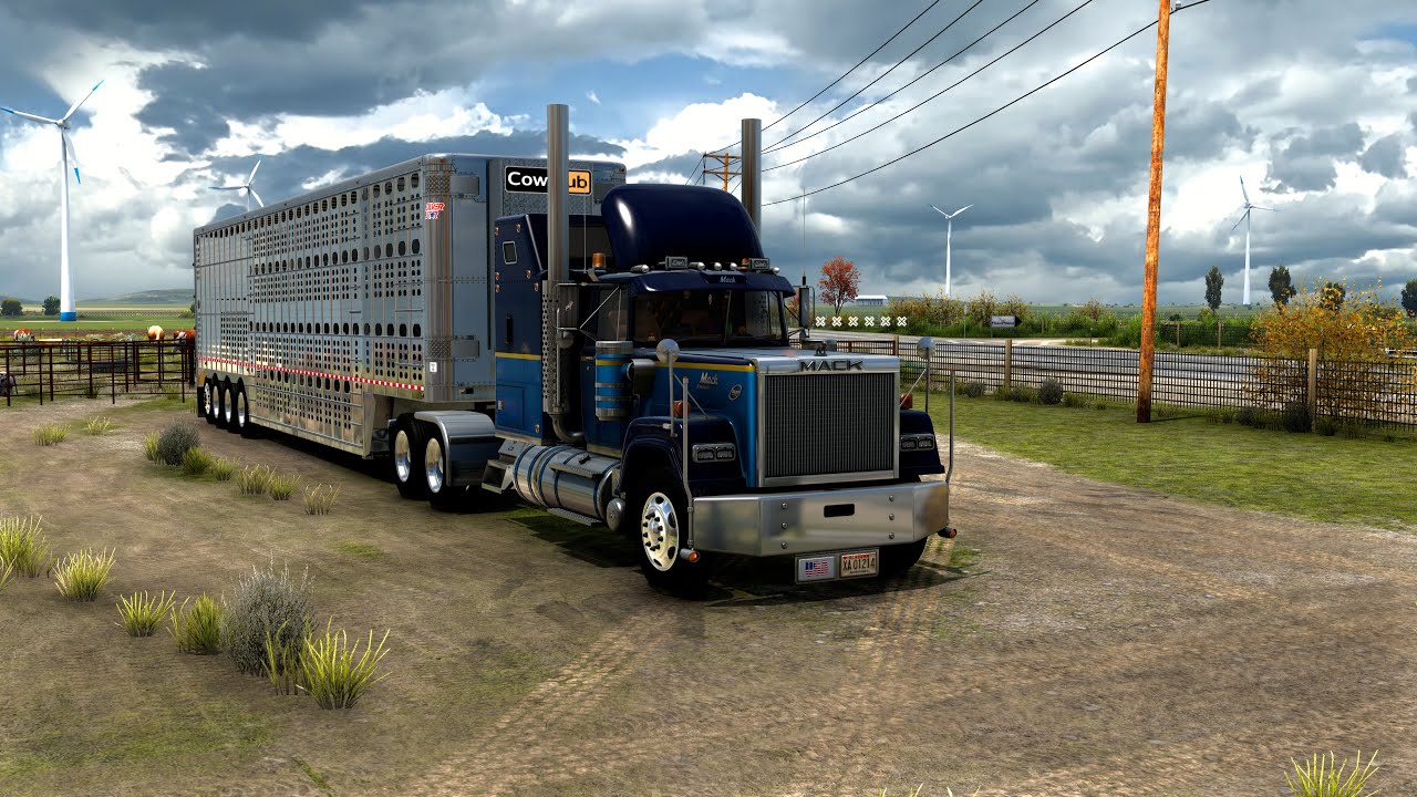 ATS MODS \ 4K -  MACK SUPERLINER V2 / DIELINGWU -  WILSON SILVERSTAR 53 / B4RT