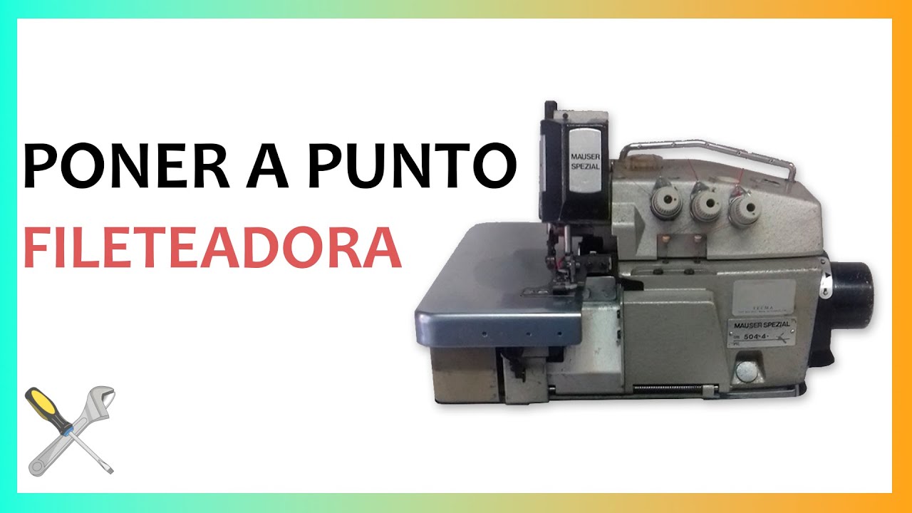 Cambiar y Sincronizar LOOPER | Fileteadora MAUSER SPEZIAL