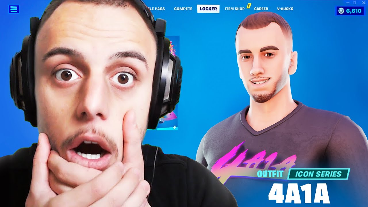 Изненадах 4А1А с НЕГОВ СКИН във FORTNITE!