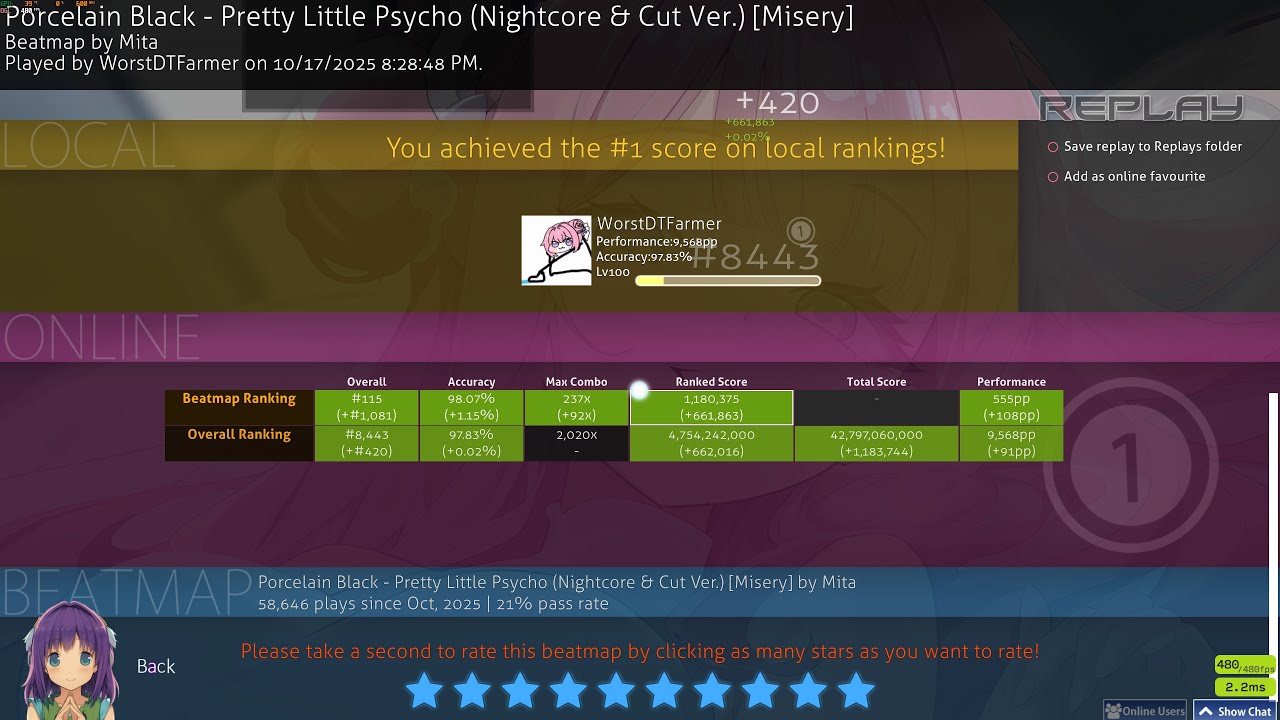 The most broken aim slop map for players looking for 500pp play