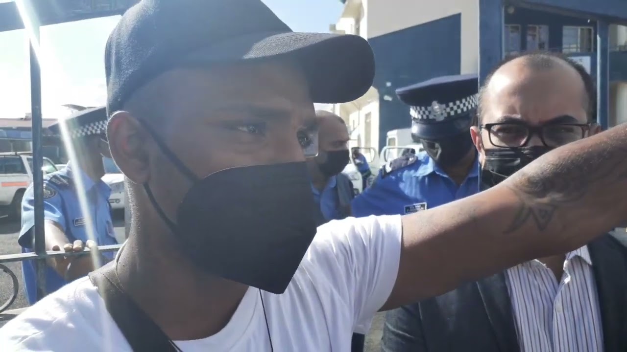 Déclaration de Darren l'activiste avant son arrestation