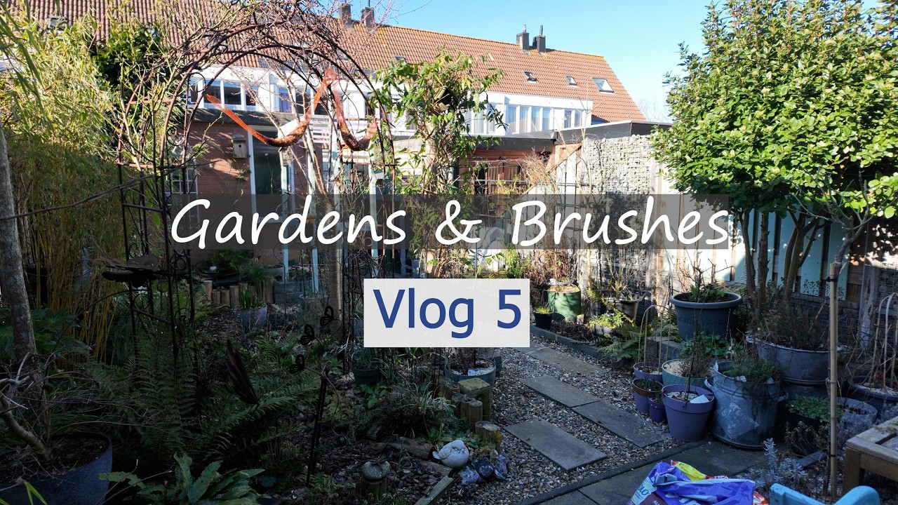 Gentle Weeding And Gardening For Kusamono, vlog 5