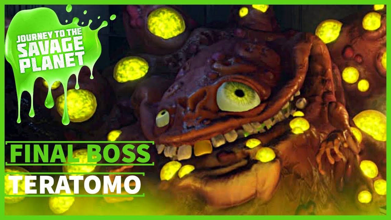 Journey to the Savage Planet - Final Boss - Teratomo Boss Fight