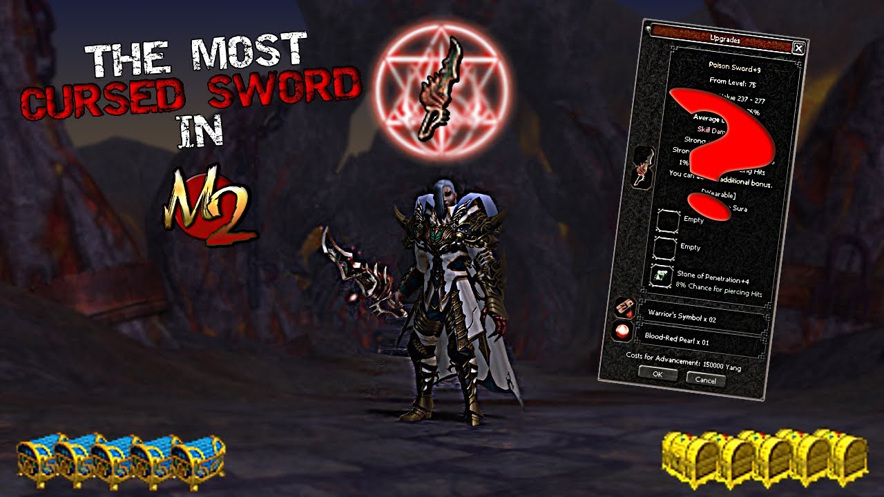 METIN2 EUROPE EP 21: THE MOST CURSED SWORD IN METIN2! DRAGON WATCHER/BERAN SETAOU CHEST OPENING