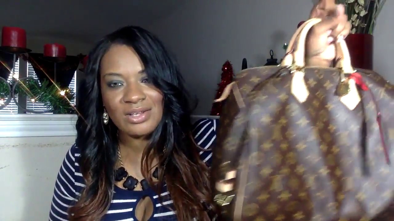 Louis Vuitton Speedy 35 Review with Adjustable Monogram Shoulder Strap