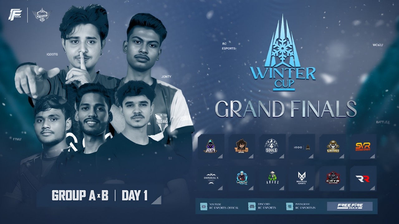 WINTER CUP S2 | GRAND FINALS DAY 1 | AxB | FT: @TotalGaming093 @FireEyesGaming
