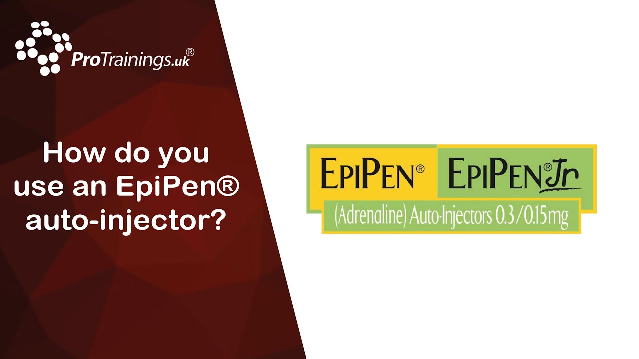 How do you use an EpiPen® auto-injector