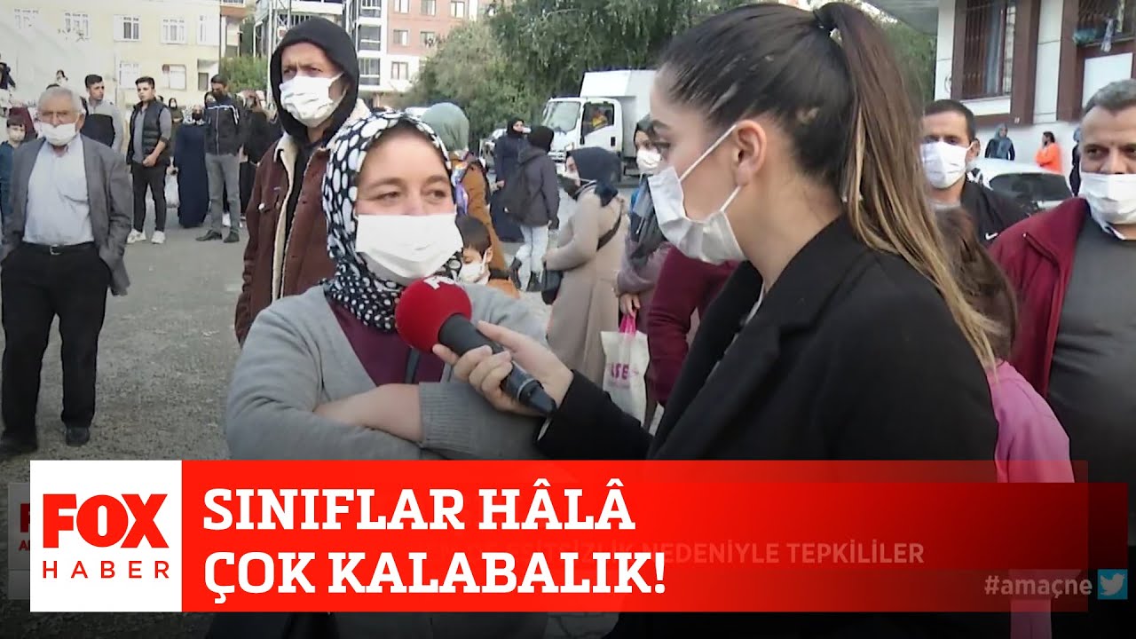Sınıflar hâlâ çok kalabalık! 14 Ekim 2021 Selçuk Tepeli ile FOX Ana Haber