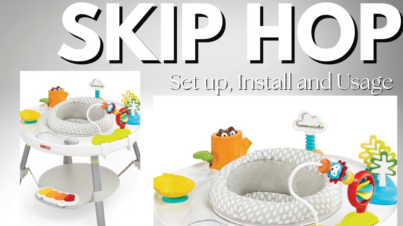 Skip Hop E&M Baby’s View 3-Stage Activity Center Instructional