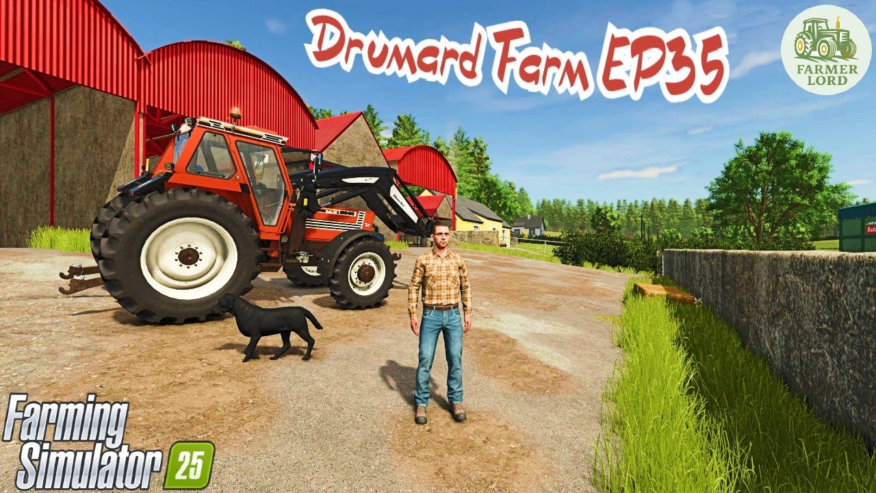 Farming Simulator 25 , Drumard Farm With me Farmer Lord EP 35