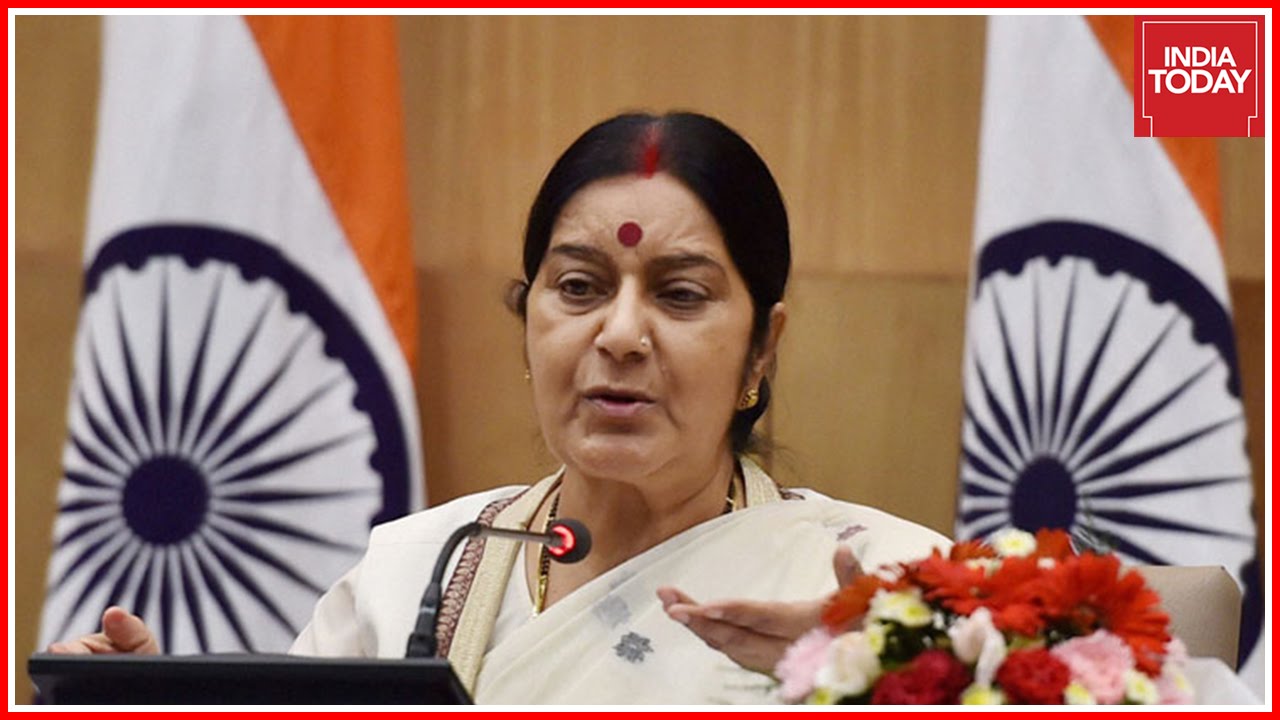 Sushma Swaraj Press Conference On Two Years Of NDA Government