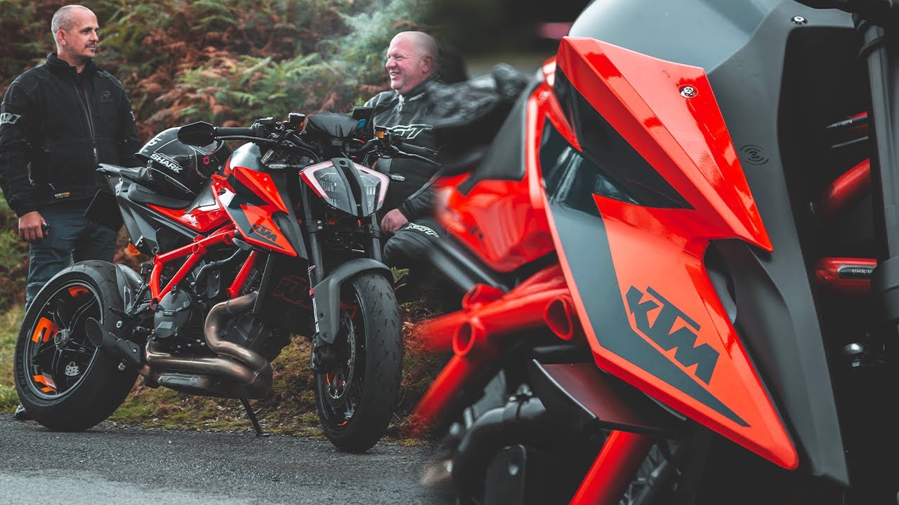 KTM Superduke 1290R Test Ride | This Thing is INSANE! But in a Nice Way!