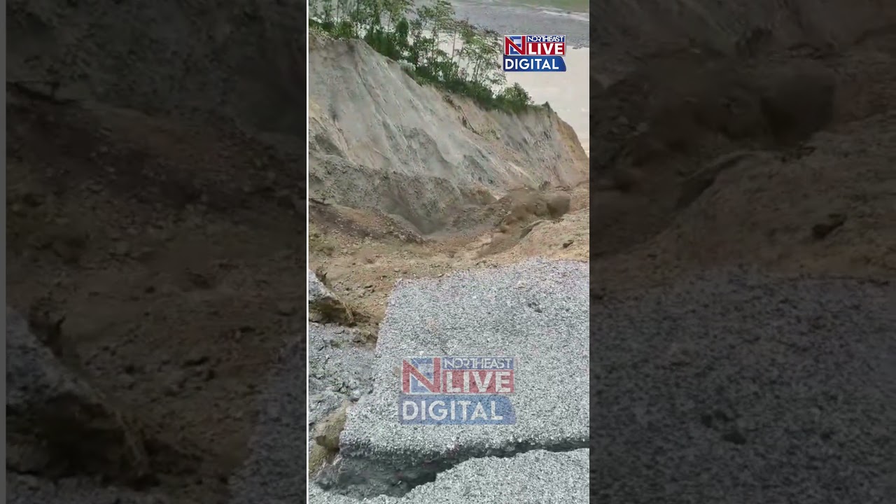 Massive landslide caught on camera at Mompani in Anjaw, Arunachal Pradesh