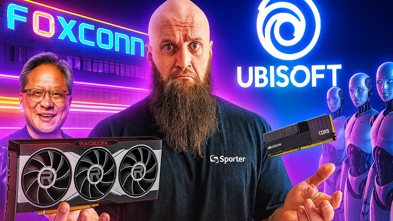 AMD карты и DDR5 ДОРОЖАЮТ? Ubisoft Teammates и Foxconn ИИ. Qualcomm Snapdragon X2 Elite