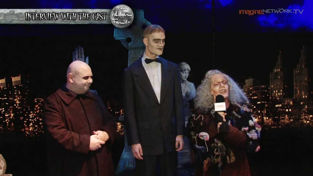 Interview with Addams Family Cast - Uncle Fester, Lurch, Grandma (Part 1)