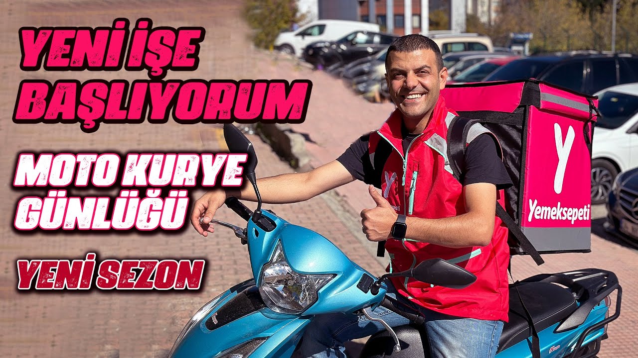 Yeni işe başlıyorum | Yemeksepeti Express başvuru süreci | Moto kurye günlüğü yeni sezon