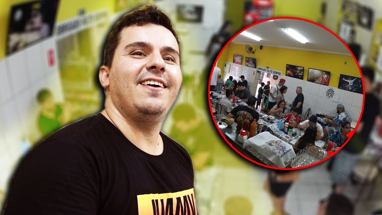 ALMOÇÃO TOP COM OS FÃS DO CANAL !!!